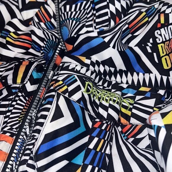 Snow Dragons snowboard ski winter Coat - Picture 8 of 10